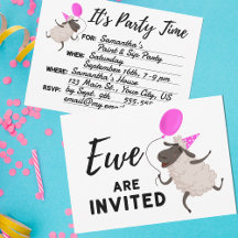 Pink Ewe Sont Invités Toutes Les Fêtes D'Occasion