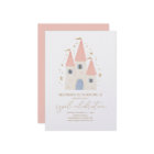 Pink Princess Castle Girl Anniversaire