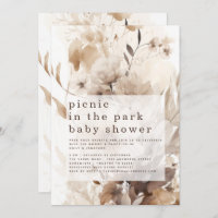 Pique-nique Boho Florals dans le Baby shower Park