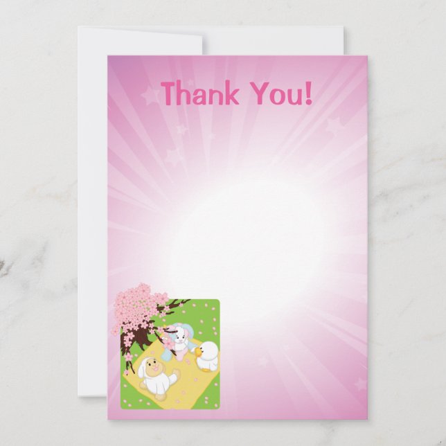 Invitation Pique-nique des Fêtes du Printemps (Devant)