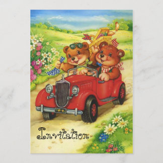 Invitation Pique-nique pour les Nounours !