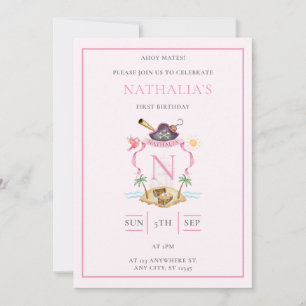 Invitation Pirate Crest