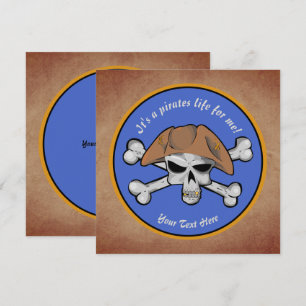Invitation Pirates Life for Me