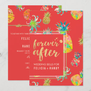 Invitation Pix-Dezines Aloha Aigenilles/DO-IT-YOURSELF Coral