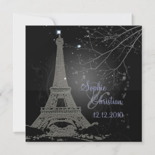Invitation Pix Dezines la tour eiffel/paris