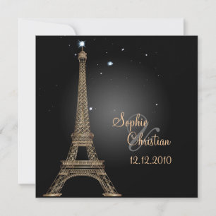 Invitation Pix Dezines la tour eiffel/paris