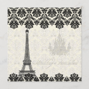 Invitation Pix Dezines la tour eiffel/paris