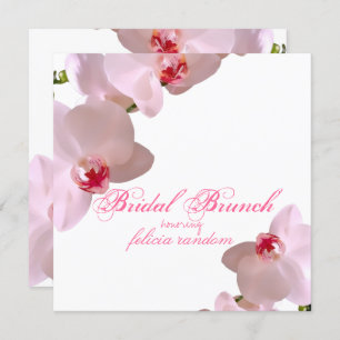 Invitation Pix-Dezines Orchidées/phalaenopsis/DO-IT-YOURSELF 