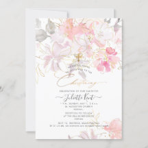 PixDezin Aquarelle Blush Sweetpeas Christening