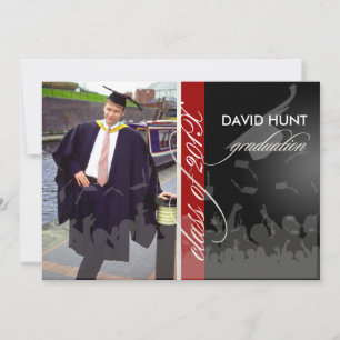 Invitation PixDezines 2011 Diplôme/Photo/Casquette+Gown