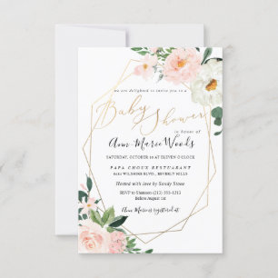 Invitation PixDezines Aquarelle Roses Roses Roses Roses Roses