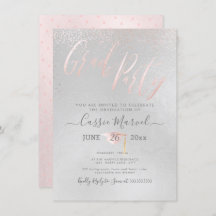 PixDezines Blush Pink 2019 Grad Party