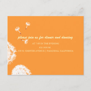 Invitation PixDezines Dandelions, do-it-yourself couleurs arr