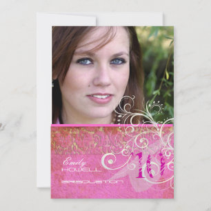 Invitation PixDezines Desiree Damask/Vintage/Swirls