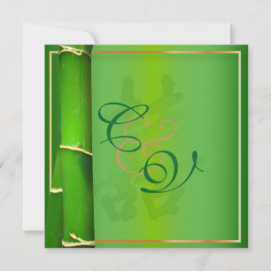 Invitation PixDezines Double Happiness+bambou