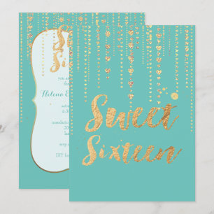 Invitation PixDezines doux 16, Parties scintillant de cordes