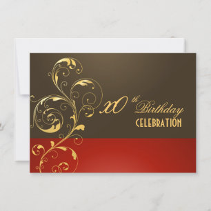 Invitation PixDezines filigree DO-IT-YOURSELF événement/Anniv