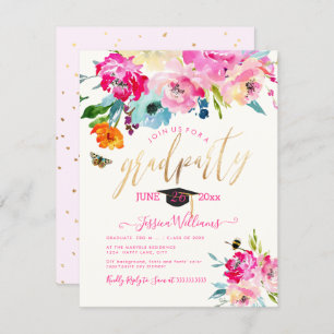 Invitation PixDezines Floral Watercolor