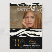 PixDezines Graduation, Zebra Print