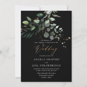 Invitation PixDezines H2 Gomme verte luxuriante Eucalyptus