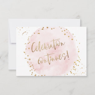 Invitation PixDezines H2 Pink Cotton Réception Bat mitzvah En