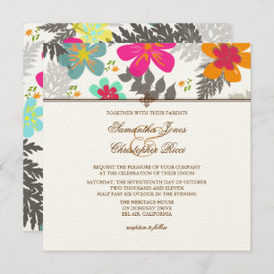 Invitation PixDezines Hawaiian Jungle/DO-IT-YOURSELF Color/Fe