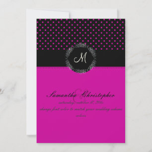 Invitation PixDezines Mini dots DO-IT-YOURSELF couleurs arriè