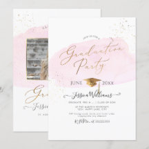 PixDezines Pink Watercolor Swatch Graduation