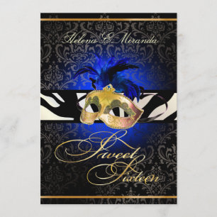 Invitation PixDezines Rossi Sweet 16 Masquerade/DO-IT-YOURSEL