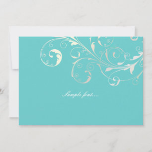 Invitation PixDezines tourbillons/do-it-yourself couleur arri