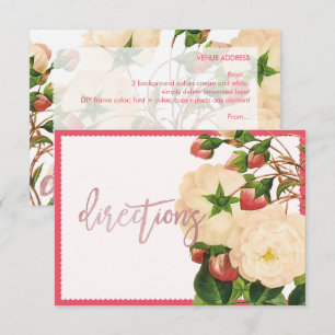 Invitation PixDezines Victorian Nivea Rose/Redoute