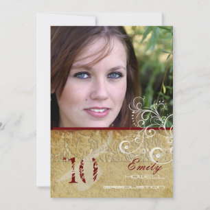 Invitation PixDezines Vintage/Grunge/Swirls/Damask