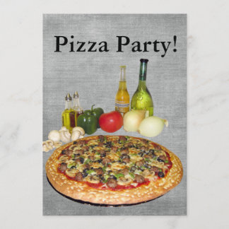 Invitation Pizza