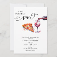 Pizza italienne | Soirée de mariage des vins