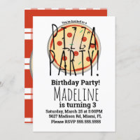 Pizza Mix Anniversaire Foody Rouge Plaid