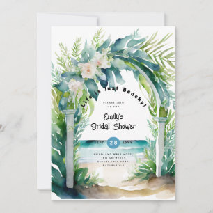 Invitation Plage Océan côtier BABYSHOWER ANNIVERSAIRE MARIAGE