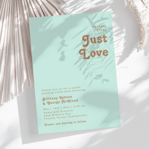 Invitation Plage Retro   Aqua Nothing Mariage