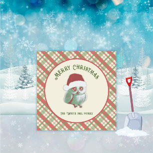 Invitation Plaid de Noël Intemporel
