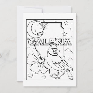 Invitation plan de l'état de galena illinois