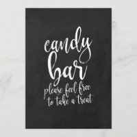 Planche de mariage abordable Candy Bar