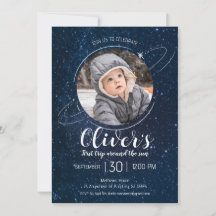 Planètes spatiales 1er anniversaire Blast off