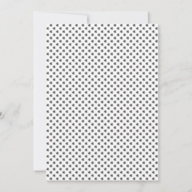 Invitation plate, (Devant)
