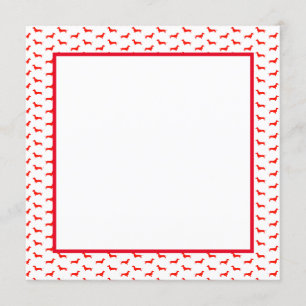 Invitation plate, 5,25 x 5,25
