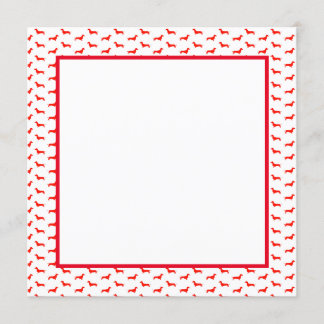 Invitation plate, 5,25 x 5,25
