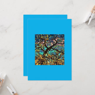 Invitation plate-Arbre de vie 