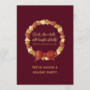 Invitation Plate-forme la conception de textes de halls