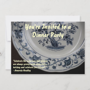 Invitation Plate-forme pour dîner
