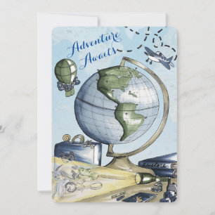 Invitation plate, taille : 5 po x 7 po, Papier : M