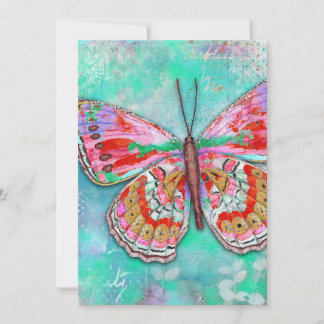 Invitation plate, Taille : 5" x 7", Papier : Matte