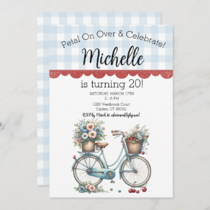Invitation plate, Taille : 5" x 7", Papier : Signa